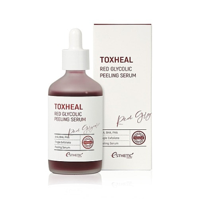 Esthetic House Пилинг-сыворотка гликолевая - Toxheal red glyucolic peeling serum, 100мл