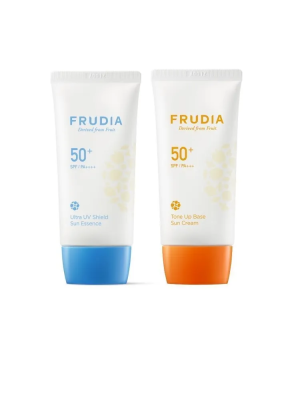 Frudia Набор тональная крем-основа и крем «защита от солнца» SPF50+/PA+++, 50мл*2шт