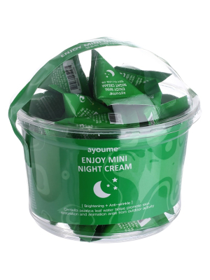 Крем д/лица ночных с центеллой Ayoume Enjoy Mini Night Cream НАБОР (set 30шт*3гр)