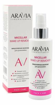 ARAVIA PROFESSIONAL Мицеллярное молочко для демакияжа / Micellar make-up remover, 150 мл