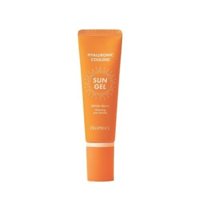 Гель для лица солнцезащитный DEOPROCE HYALURONIC COOLING SUN GEL