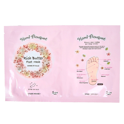 Маска д/ног на тканевой основе ET.HAND.B RICH BUTTER FOOT MASK (19AD)