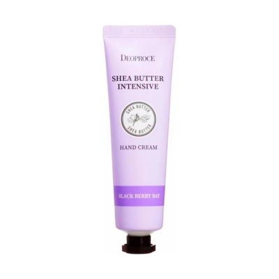 Крем для рук DEOPROCE SHEA BUTTER INTENSIVE HAND CREAM BLACK BERRY BAY 50g