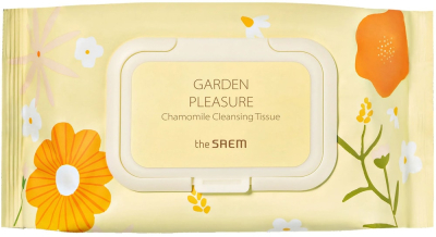 Салфетки косметические влажные Garden Pleasure Chamomile Cleansing Tissue