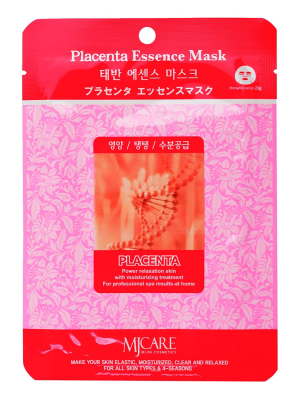 Маска тканевая д/лица Плацента Placenta Essence Mask 23гр