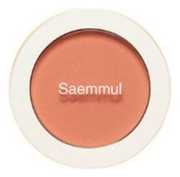 Румяна компактные Saemmul Single Blusher OR04 Pumpkin Latte 5гр