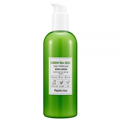 Лосьон для тела парфюмированный с экстрактом зеленого чая FarmStay Green Tea Seed Daily Perfume Body Lotion, 330 мл