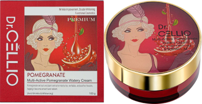 Крем для лица с экстрактом граната Dr. CELLIO MULTI ACTIVE POMEGRANATE WATERY CREAM