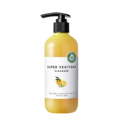 Wonder Bath Детокс-гель для проблемной - Super Vegitoks Cleanser Yellow,300мл