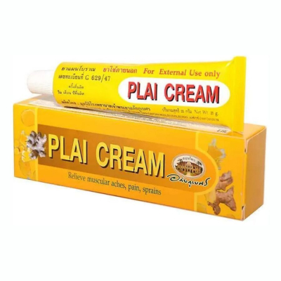 Abhaibhubejhr Мазь от ушибов и гематом с экстрактом имбиря / Plai Cream, 25 г