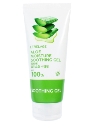 Гель для лица и тела с экстрактом алоэ LEBELAGE ALOE MOISTURE PURITY 100% SOOTHING GEL, 100  мл