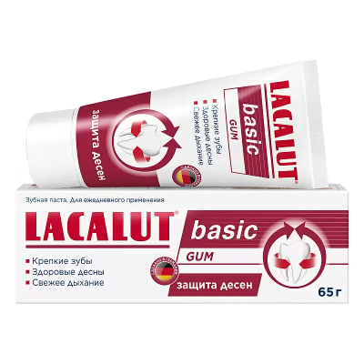 Зубная паста Basic Gum для защиты десен, 65 гр