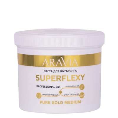 ARAVIA PROFESSIONAL Паста для шугаринга SUPERFLEXY PURE GOLD, 750 г