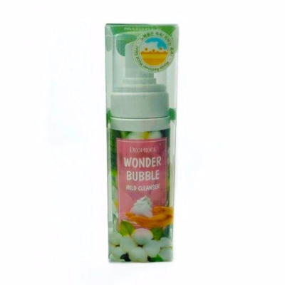 Пенка для умывания и снятия макияжа DEOPROCE WONDER BUBBLE MILD CLEANSER 150 мл