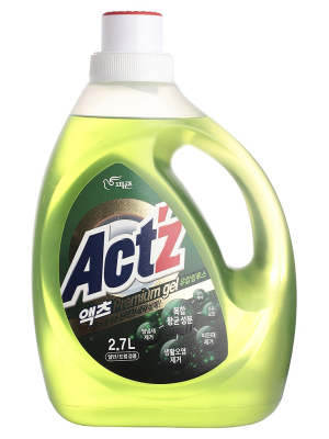 Концентрированный гель д/стирки белья ACT'Z Primium Gel Eucalyptus (Bottle 2.7L)