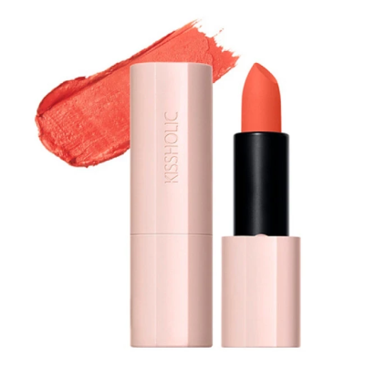 Помада Kissholic Lipstick Matte OR04 Grapefruit Blended