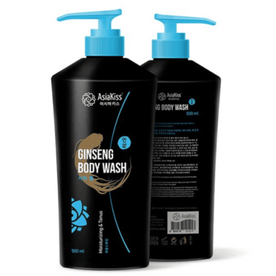 AsiaKiss Гель для душа с экстрактом женьшеня - Ginseng body wash, 500мл