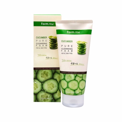 Пенка очищающая с экстрактом огурца Cucumber Pure Cleansing Foam, 180 мл