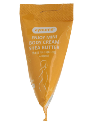 Крем д/тела с маслом ши AYOUME ENJOY MINI BODY CREAM SHEA BUTTER 1шт.*10гр.