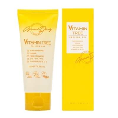 Grace Day Отшелушивающий гель с витаминами и кислотами AHA/BHA/PHA - Vitamin Tree Peeling Gel, 100мл