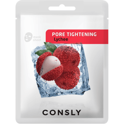 Маска тканевая сужающая поры с экстрактом личи Lychee Pore-Tightening Mask Pack, 20мл