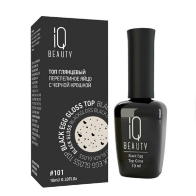 IQ Beauty Глянцевый топ перепелиное яйцо / Black Egg Gloss, 10 мл