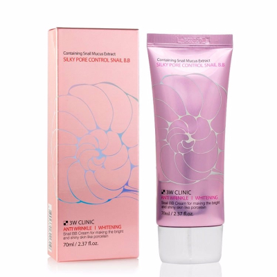 Крем BB для лица с экстрактом улитки BB CREAM SILKY PORE CONTROL  70 гр