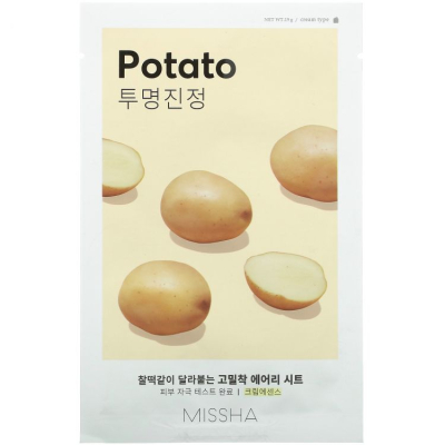 Маска для лица AIRY FIT SHEET MASK POTATO 19г