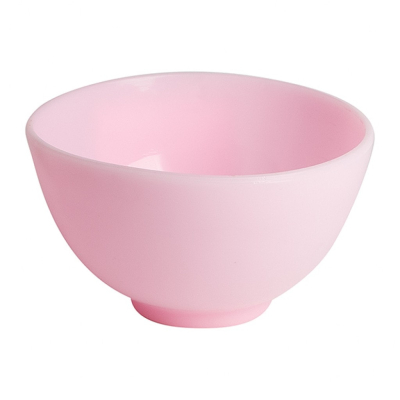 Косметическая чаша д/размешивания маски 300cc Rubber Bowl Small (Pink) 300сс