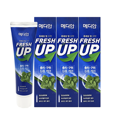 Набор зубных паст Median Fresh Up Gum Care Toothpaste 120G * 3