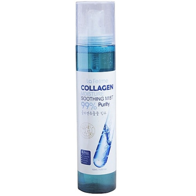 Спрей успокаивающий с коллагеном La Ferme Collagen Moisture Soothing Mist, 120мл