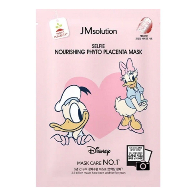 JMsolution Маска тканевая питательная с экстрактом фитоплаценты / Disney Collection Selfie Nourishing Phyto Placenta Mask, 30 мл