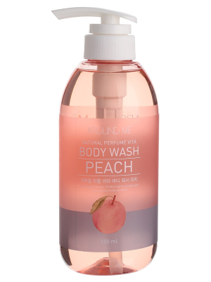 Гель д/душа Around me Natural Perfume Vita Body Wash Peach