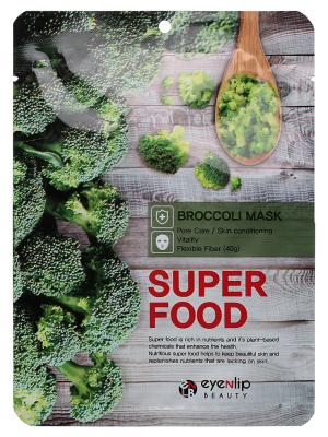 Маска на тканевой основе EYENLIP SUPER FOOD BROCCOLI MASK 23мл