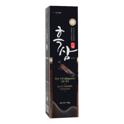 Hanil Зубная паста на основе черного женьшеня / Black Ginseng, 150 г