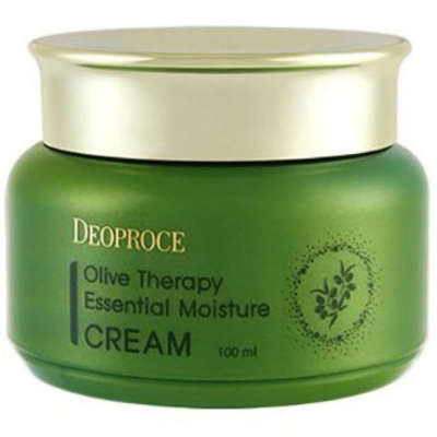 Крем д/лица с экстрактом оливы DEOPROCE OLIVE THERAPY ESSENTIAL MOISTURE CREAM 100мл