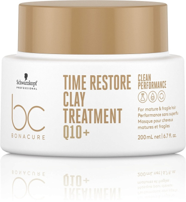 Маска-глина Time Restore Clay Treatment Q10, 200 мл