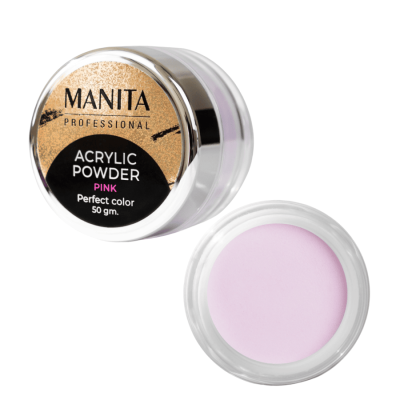 Manita Professional Акриловая пудра мелкодисперсная «Pink», 50 г