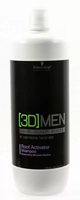 Шампунь активатор роста волос [3D]MEN Root Activator, 1000 мл