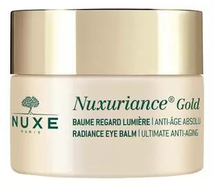 Антивозрастной разглаживающий бальзам для кожи контура глаз Nuxuriance Gold 15 мл