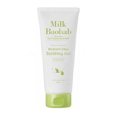 Гель для тела увлажняющий детский MilkBaobab Newborn Baby Soothing Gel 200 мл