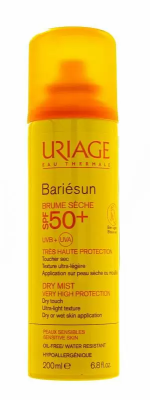 URIAGE Барьесан Сухая Дымка-Спрей SPF50+, 200 мл