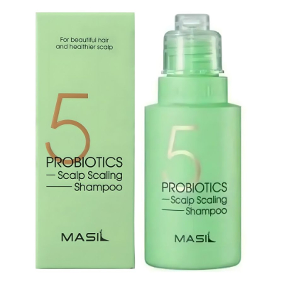 Шампунь глубоко очищающий с пробиотиками - 5 Probiotics scalp scaling shampoo, 50мл