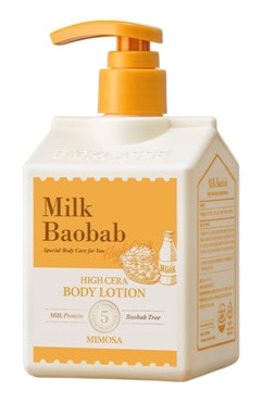 Лосьон для тела с мимозой MilkBaobab High Cera Body Lotion Mimosa 250 мл