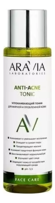 ARAVIA PROFESSIONAL Успокаивающий тоник для жирной и проблемной кожи / Anti-Acne Tonic, 250 мл