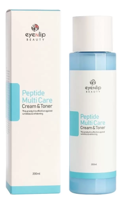 Тонер-крем с пептидами PEPTIDE MULTI CARE CREAM & TONER 200 мл