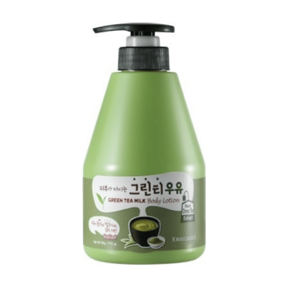 Лосьон для тела с ароматом зеленого чая Kwailnara Green Tea Milk Body Lotion 560g