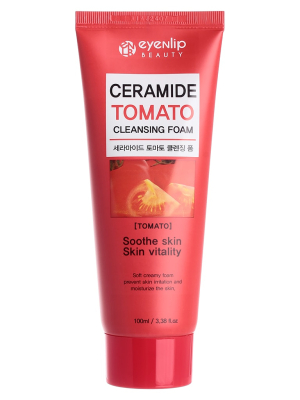 Пенка CERAMIDE TOMATO CLEANSING FOAM 100мл