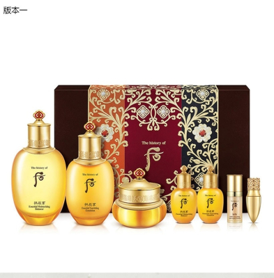 THE HISTORY OF WHOO Набор уходовой косметики антивозрастной WHOO GONGJINHYANG IN YANG 3-PIECE SET 340 мл