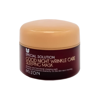 Маска для лица ночная антивозрастная MIZON Good Night Wrinkle Care Sleeping Mask